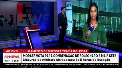 Moraes vota pela condenação de Bolsonaro e outros sete aliados; especialistas comentam