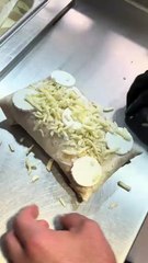 Tacos Gratiné Chèvre #BR3 #BR3Food #tacos #frenchtacos #streetfood