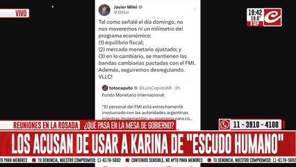 Reuniones y definiciones en la Rosada: "Este es el único camino posible"