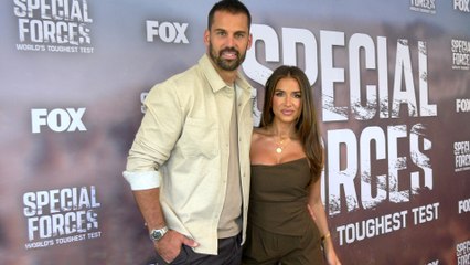 Eric Decker and Jessie James attend the red carpet for FOX's "Special Forces: World's Toughest Test" event