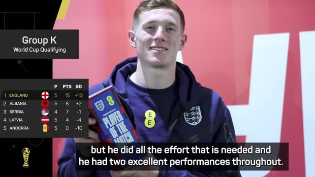 Forest's Anderson impresses Tuchel as England dominate Serbia