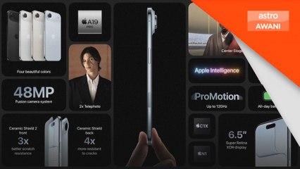 Apple lancar iPhone Air, barisan iPhone 17
