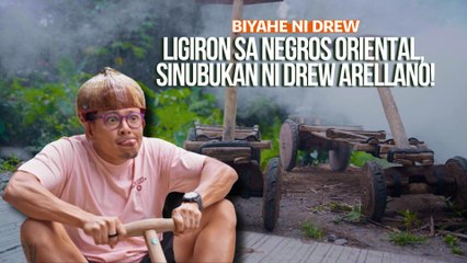 Ligiron sa Negros Oriental, sinubukan ni Drew Arellano!| Biyahe ni Drew