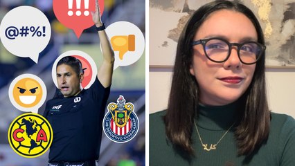 Árbitro del Clásico Nacional divide opiniones entre aficionados de América y Chivas