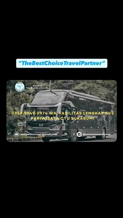 0856‑5949‑0974 WA, Fasilitas Lengkap Bus Pariwisata CTU Sukabumi