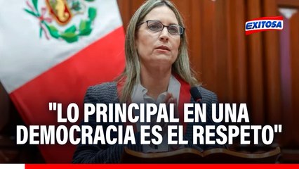 Alva sobre pleitos entre instituciones del Estado: "Lo principal en una democracia es el respeto"
