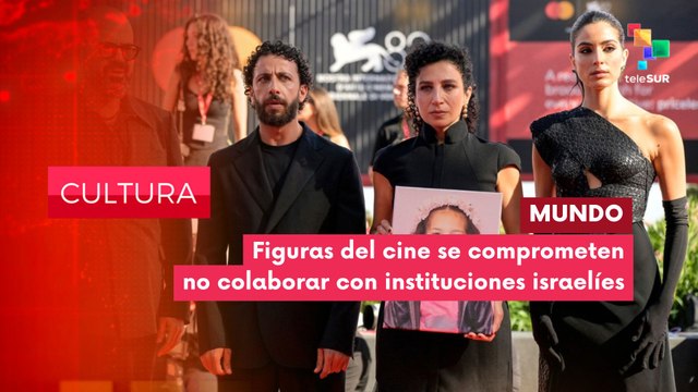 Celebridades se comprometen a no proyectar películas con instituciones cinematográficas israelíes CULTURA EDICIÓN CENTRAL 09-09-2025