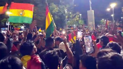 Lágrimas, abrazos y festejo total de la población tras el repechaje mundialista de Bolivia