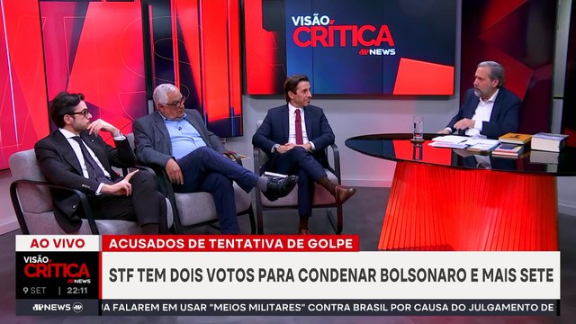 PRIMEIRO DIA DE VOTAÇÃO DO JULGAMENTO DOS RÉUS DO 8 DE JANEIRO | VISÃO CRÍTICA - 09/09/2025