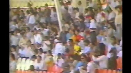 Bharat Arun Bowling Action vs England 1st Match at Sharjah, Apr 02 1987