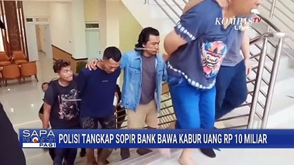 Sopir Bank di Solo Jateng Nekat Bobol Rp10 Miliar, Polisi Bongkar Jaringan Pencurian