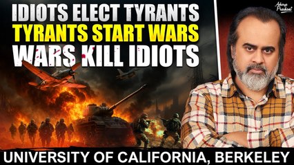 Real Democracy Needs Awakened Minds || Acharya Prashant, with UC Berkeley (2025)