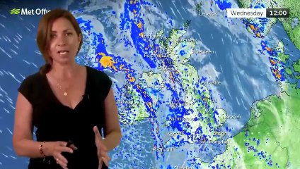 Met Office Wednesday Morning Weather Forecast 10/09/2025