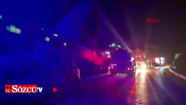 Bursa’da çıkan anız yangını yerleşim yerine ulaşmadan söndürüldü