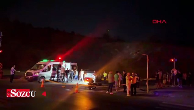Fethiye'de, otomobil ile çarpışan motosikletin sürücüsü öldü