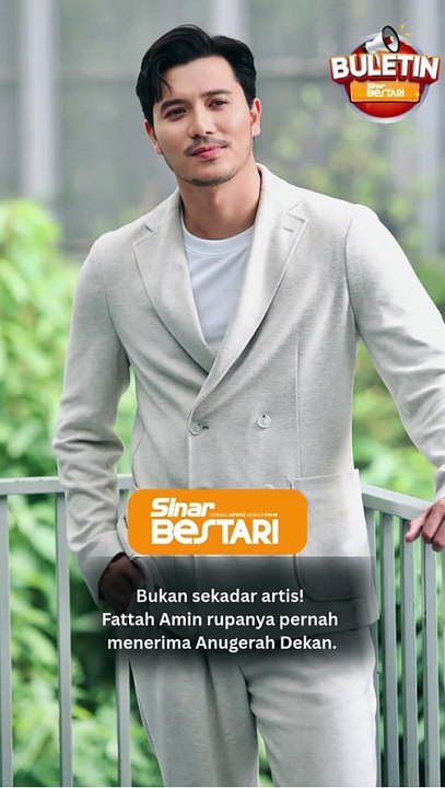 Fattah Amin raih Anugerah Dekan!