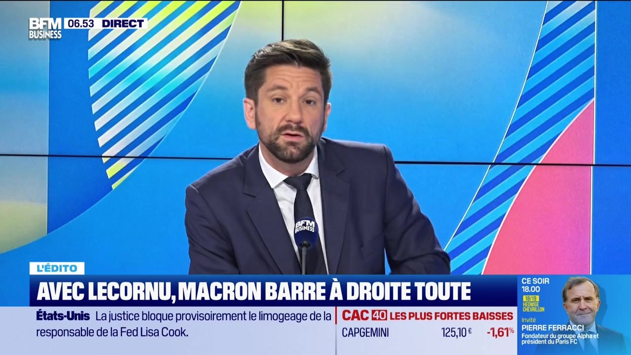 L’Edito de Raphaël Legendre : Avec Lecornu, Macron barre à droite toute - 10/09