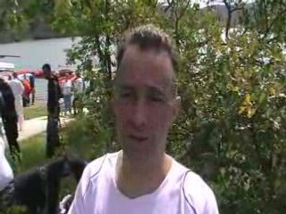 Interview de Bertrand Arsène - Antibes 2008 - Finswimming