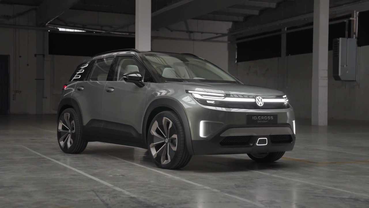 Der Volkswagen ID. CROSS Concept - Einstiegsoffensive - vier neue E-Modelle