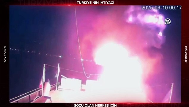 Küresel Sumud Filosu'na yeni bir İHA saldırısı düzenlendi