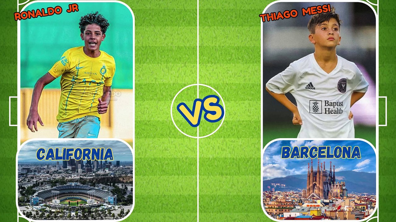 RONALDO JR vs. THIAGO MESSI