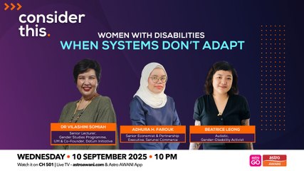 Consider This: Women with Disabilities (Part 3) — When Systems Don’t Adapt