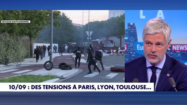 Laurent Wauquiez : «Assez de cette France qui casse tout, et assez de cette France qui paye tout»