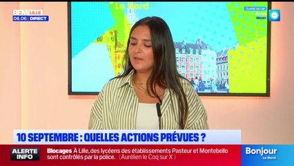 Le journal de 8h du mercredi 10 septembre 2025