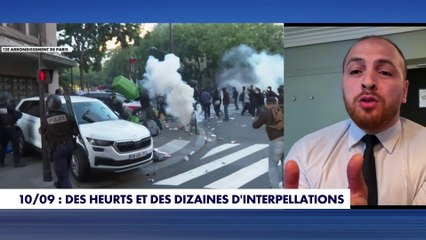 Matthieu Valet : «Ce n'est pas le mouvement bloquons tout, c'est le mouvement cassons tout»