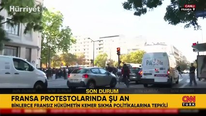 Fransa'da hükümet krizi sokak protestolarını tetikledi