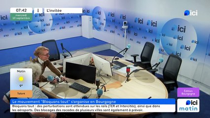 10/09/2025 - ici matin par ici Bourgogne en vidéo