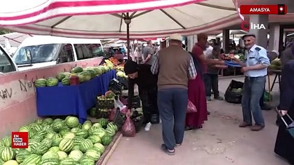 Amasya'da köyün çalışkan kızı Esra’nın tarladan pazara uzanan umut hikayesi