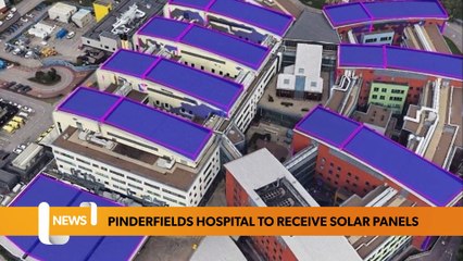 Pinderfields Hospital rooftop solar farm plan submitted 