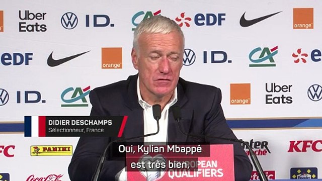 Deschamps : Pour Kylian, tout est toujours allé très vite