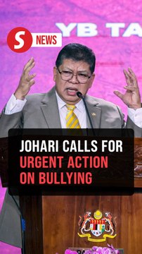 Bullying remains deep-rooted problem needing urgent action, says Speaker Johari