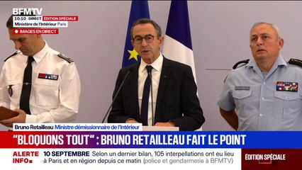 "La mobilisation n'a rien de citoyenne, elle a été détournée par l'ultra-gauche", dénonce Bruno Retailleau