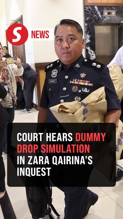 Zara Qairina inquest: Mannequin's legs broke in simulated fall, court hears