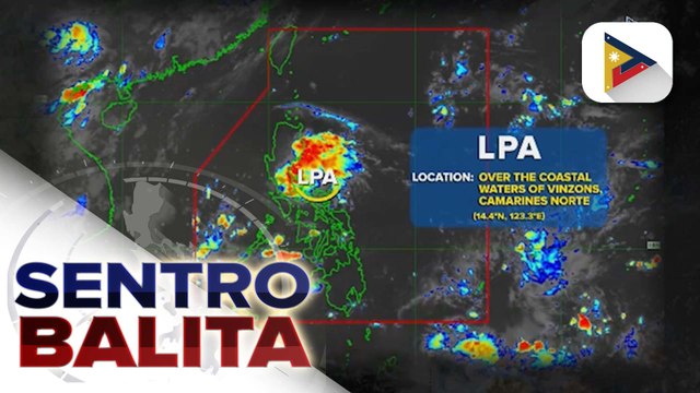 LPA sa loob ng PAR, nagpapaulan sa ilang bahagi ng bansa; naturang LPA, maliit ang posibilidad na maging bagyo