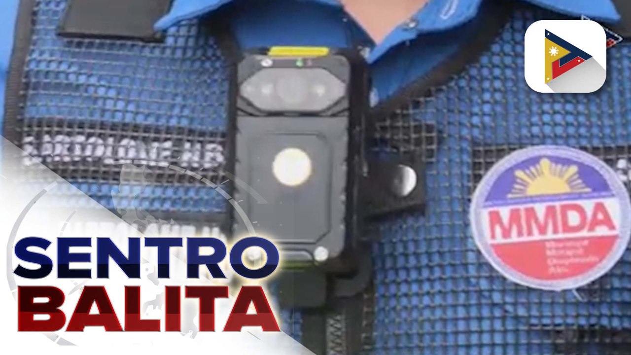 100 body-worn cameras, gagamitin na din bilang bahagi ng NCAP ayon sa MMDA  | ulat ni Bernard Ferrer