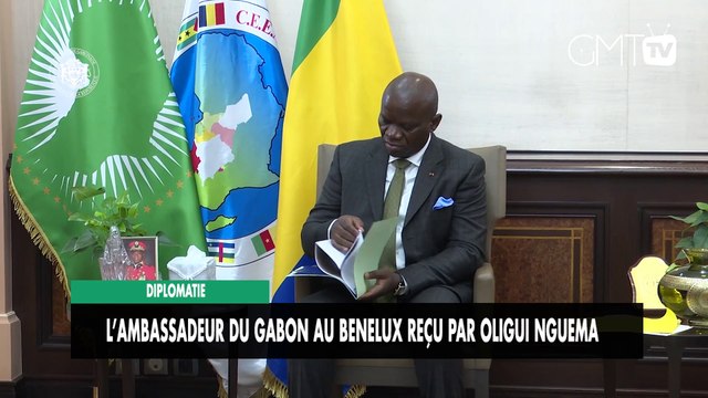 [#Reportage] Diplomatie : l’Ambassadeur du Gabon au Benelux reçu par Oligui Nguema