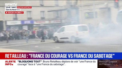 10 septembre: des tensions éclatent autour de la gare du Nord