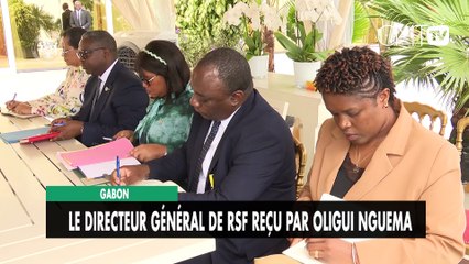 [#Reportage] Gabon : le Directeur général de RSF reçu par Oligui Nguema