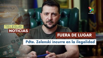 Ucrania rechaza legalidad de incorporación a Rusia de territorios fuera de su control militar