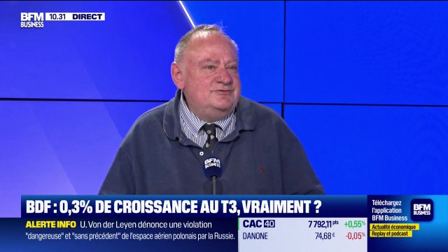 Les Experts : Banque de France, 0,3% de croissance au T3... vraiment ? - 10/09