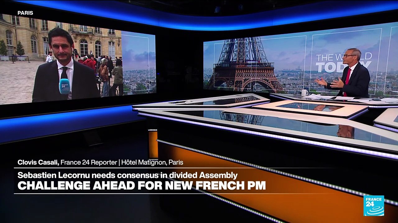 Lecornu set to become France's third PM in less than a year