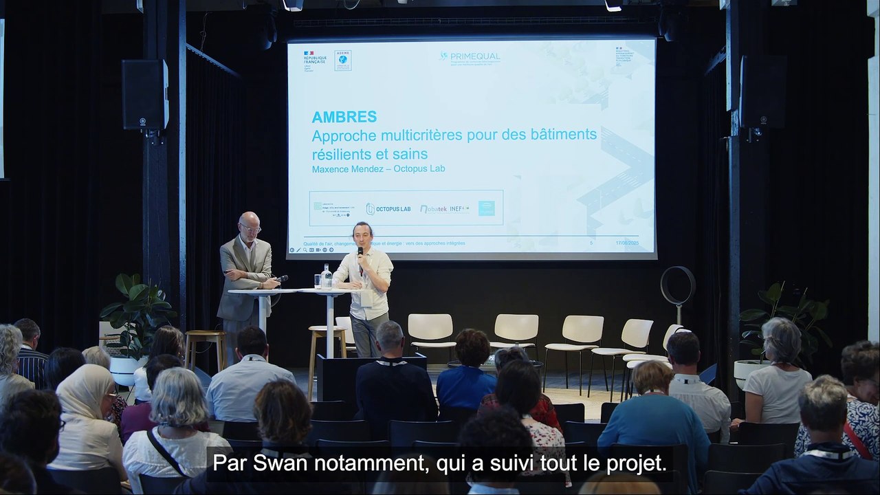 Replay Primequal 2025 - Qualité de l'air, changement climatique et énergie : vers des approches intégrées – Interactions air-climat dans le secteur du bâtiment