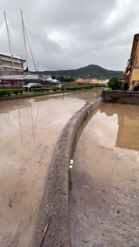 Maltempo all'Elba, la situazione a Portoferraio