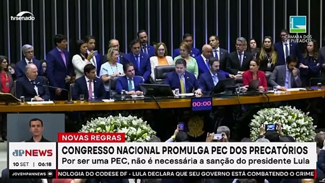 Congresso Nacional promulga PEC dos Precatórios