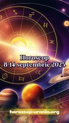 Horoscop 8-14 septembrie 2025 - oferit de horoscop-urania.org