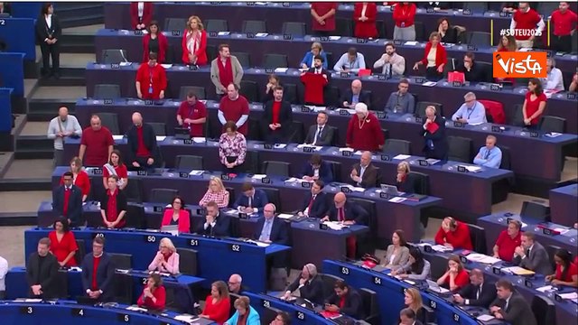 Von der Leyen: Quello che sta succedendo a Gaza è inammissibile, l'Europa deve essere guida